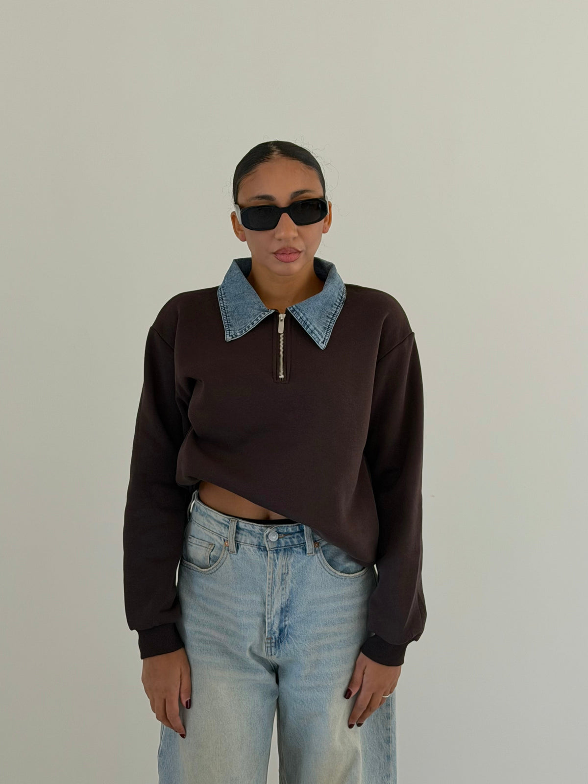 Felpa denim