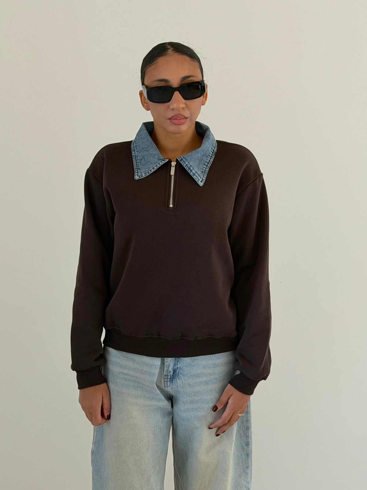 Felpa denim