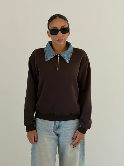 Felpa denim