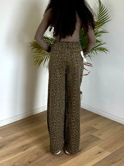 pantalone ANIMALIER