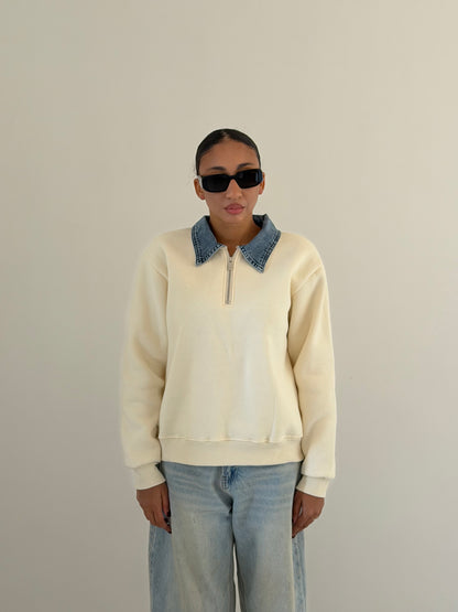 Felpa denim