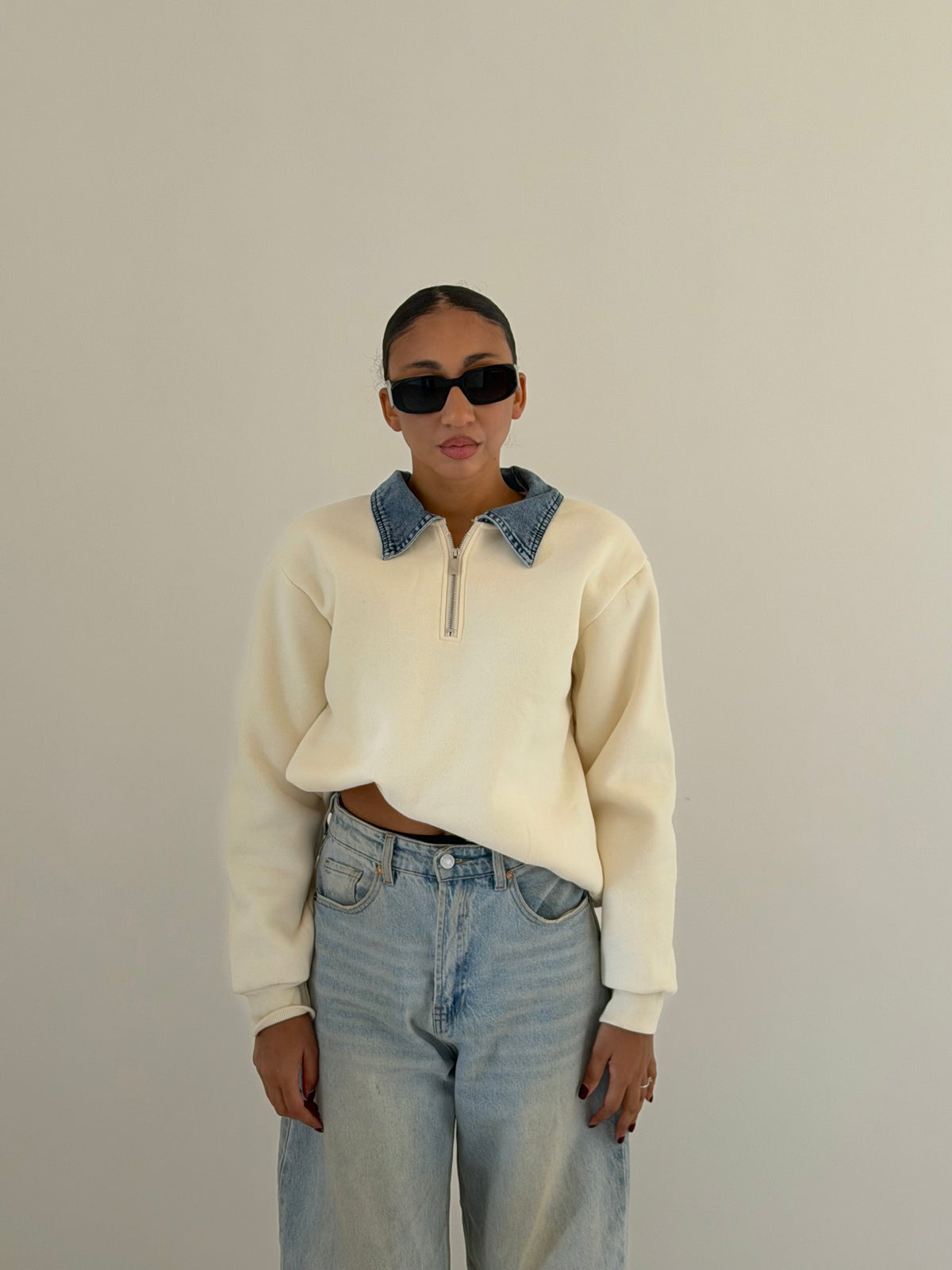 Felpa denim