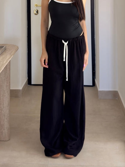 pantalone misto cotton