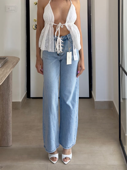 jeans laccio